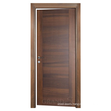 Best prices modern walnut design wooden door interior hotel door